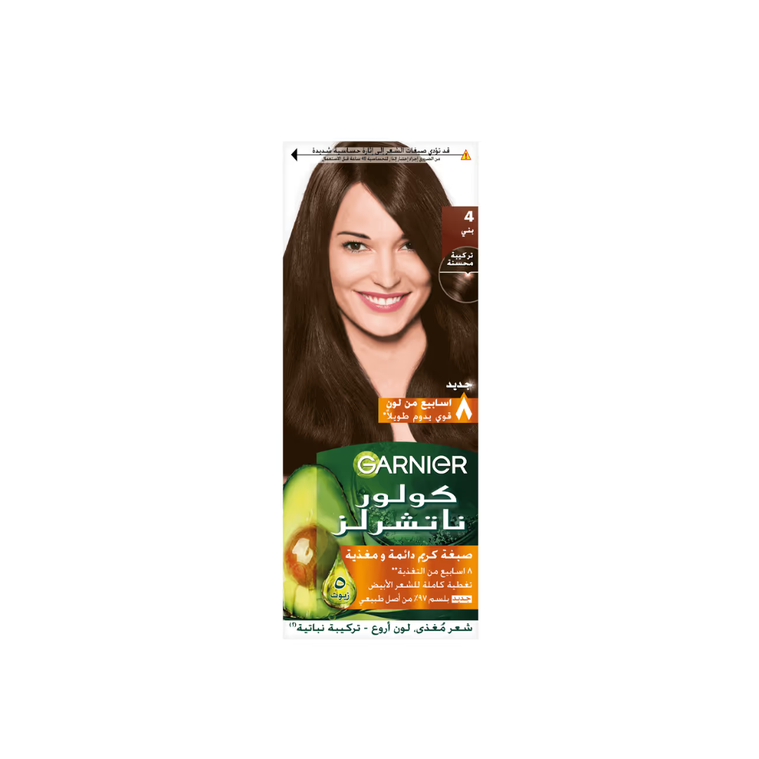 Garnier Color Naturals صبغة شعر مغذية دائمة