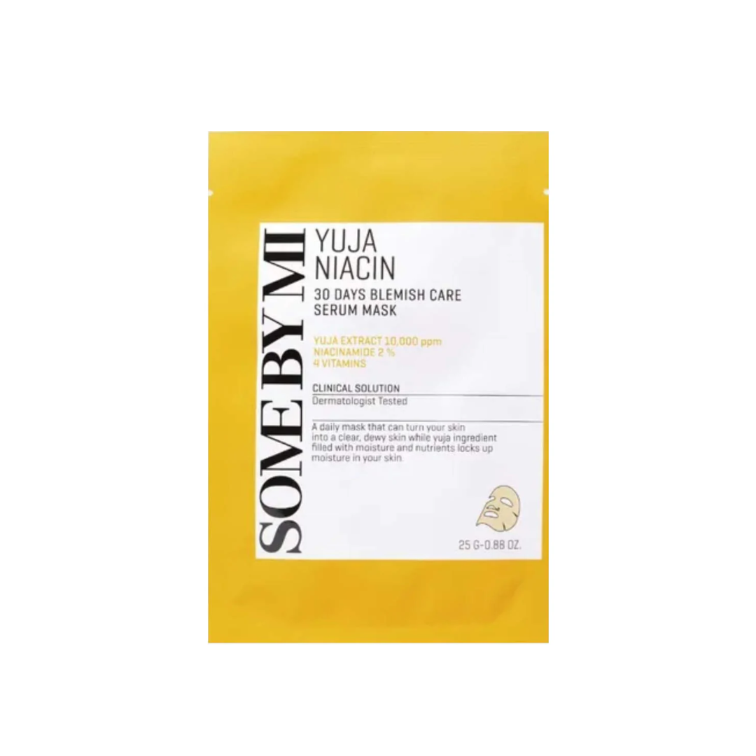 Some By Mi Yuja Niacin Blemish Serum Mask