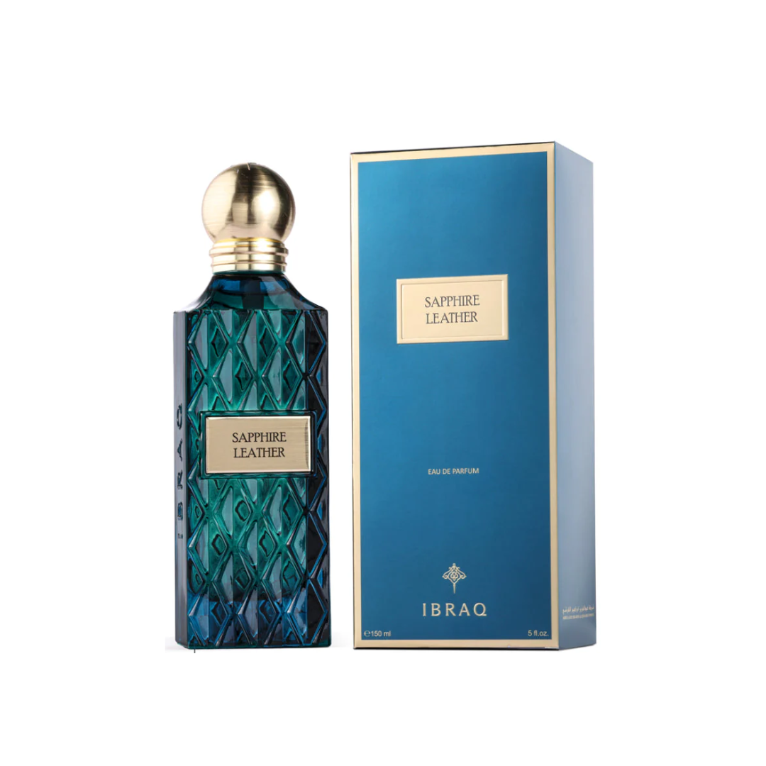 Ibrahim Al qurashi Sapphire Leather Eau de Parfum Unisex