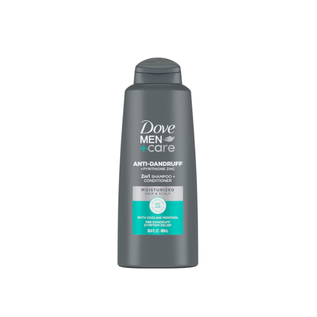 Dove Men+Care Cooling Menthol 2in1 Anti-Dandruff Shampoo&Conditioner