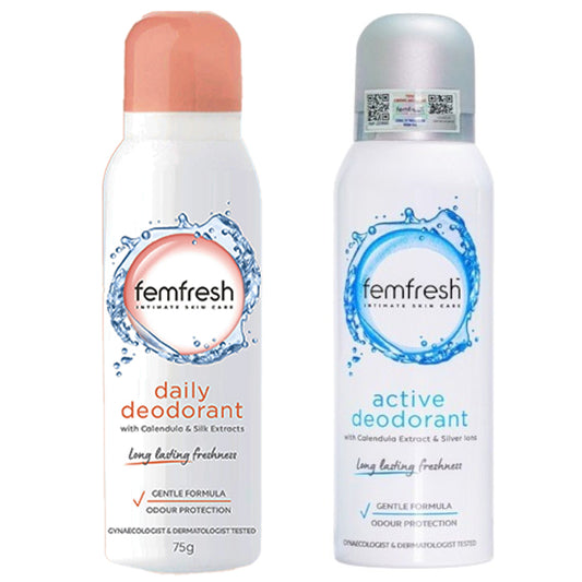 femfresh intimate deodrant spray 125ml