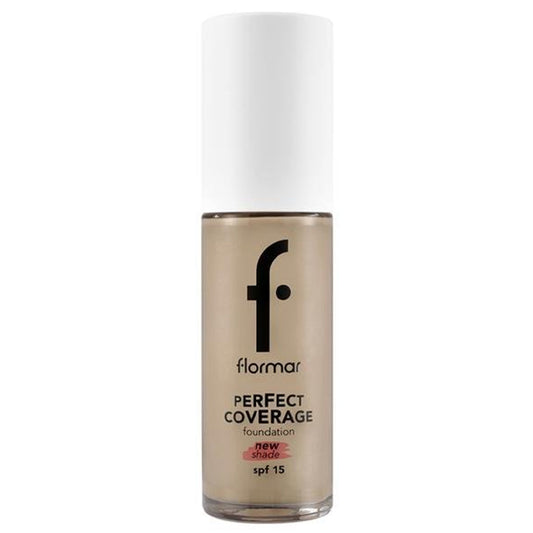 flormar perfect coverage foundation spf 15 30ml 133 classic beige