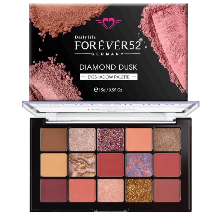 forever52 diamond dusk eyeshadow palette 15 color