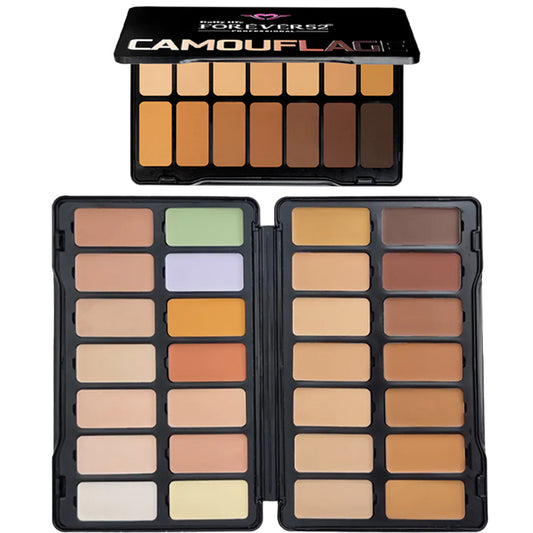 forever52 camouflage 28 color concealer palette zhp001