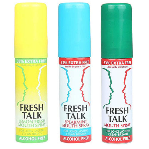 fresh talk mouth spray 20ml