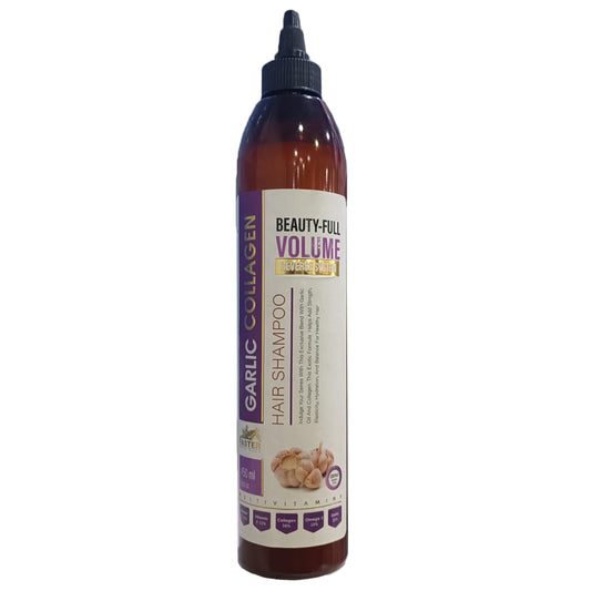 oilex oil garlic collagen hair shampoo 450ml
