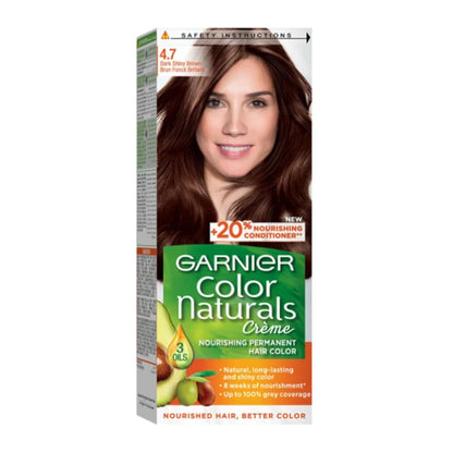Garnier Color Naturals صبغة شعر مغذية دائمة