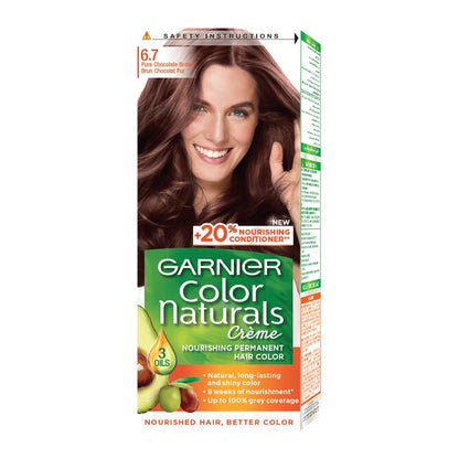 Garnier Color Naturals صبغة شعر مغذية دائمة