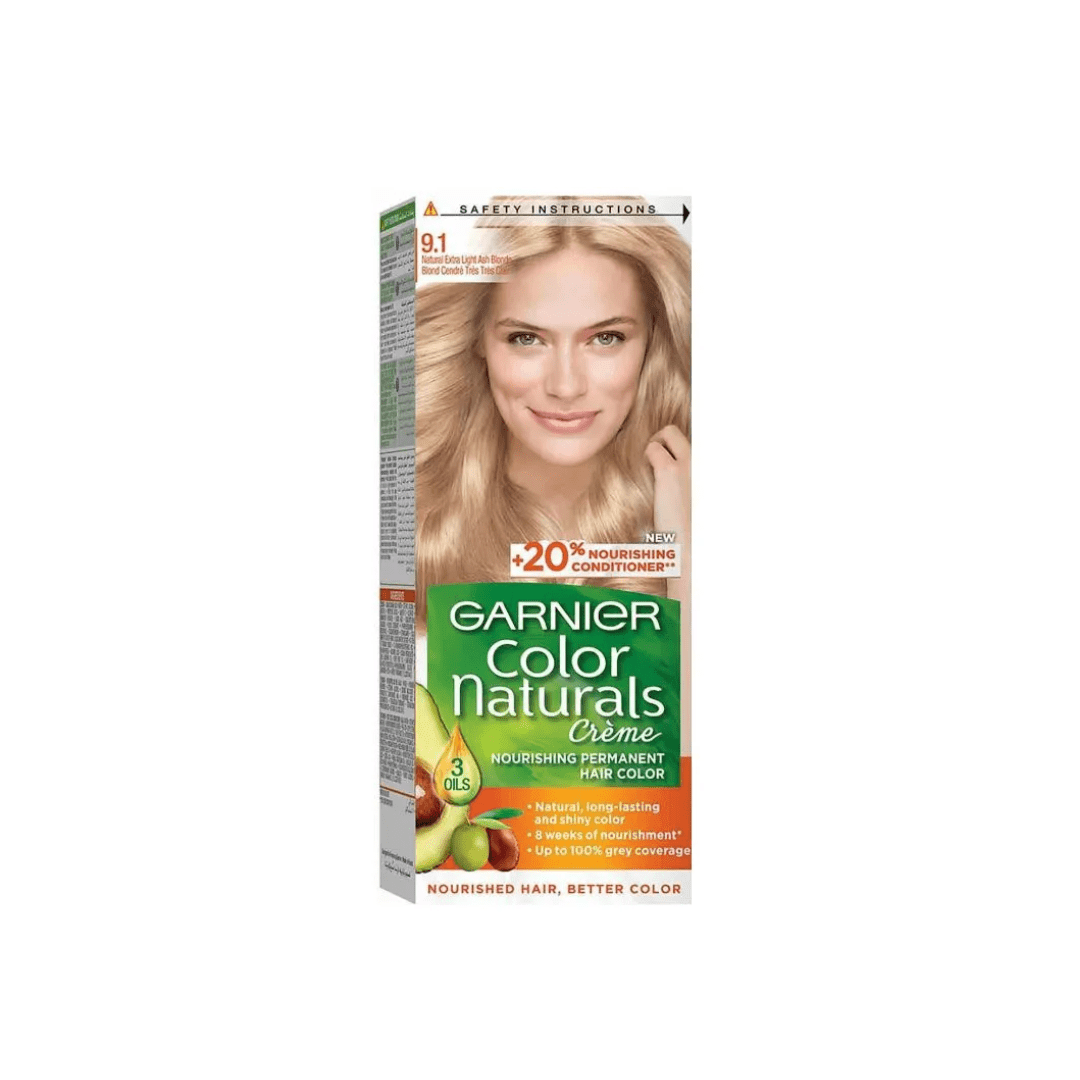Garnier Color Naturals صبغة شعر مغذية دائمة