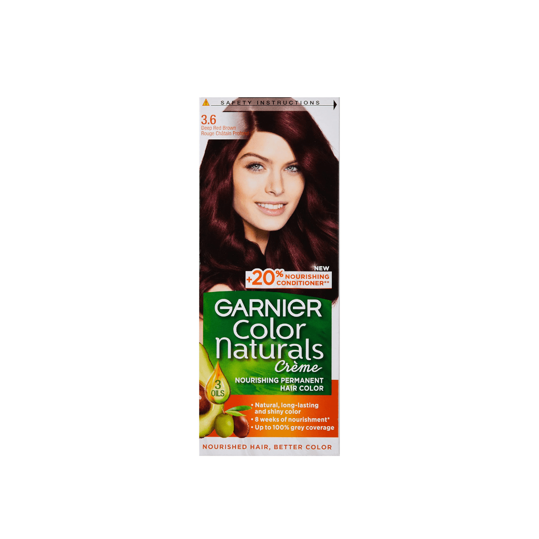 Garnier Color Naturals صبغة شعر مغذية دائمة