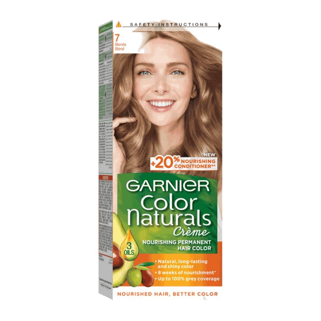 Garnier Color Naturals صبغة شعر مغذية دائمة