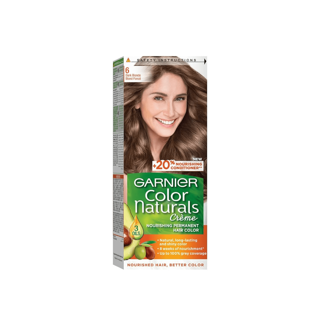 Garnier Color Naturals صبغة شعر مغذية دائمة
