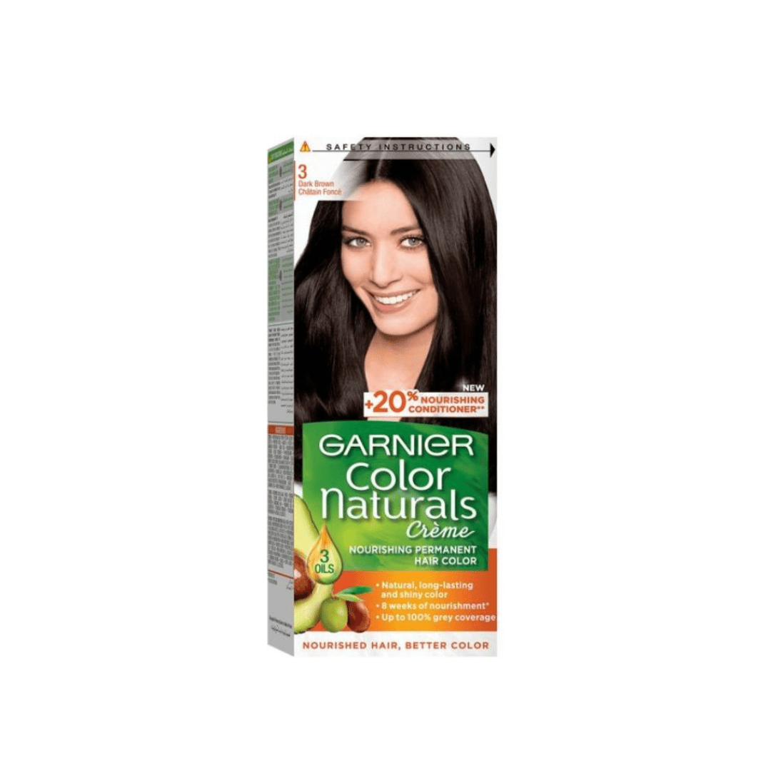 Garnier Color Naturals صبغة شعر مغذية دائمة