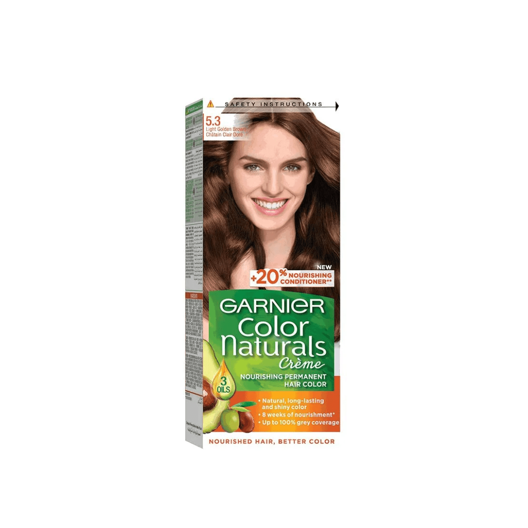 Garnier Color Naturals صبغة شعر مغذية دائمة