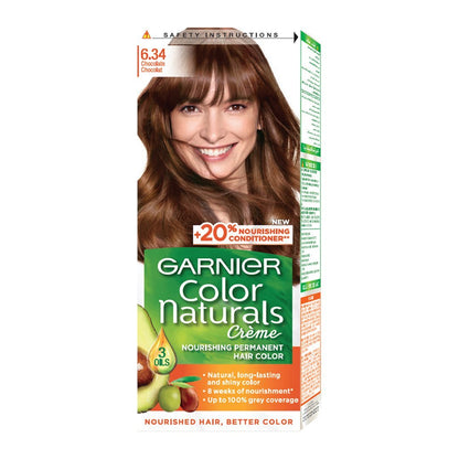 Garnier Color Naturals صبغة شعر مغذية دائمة