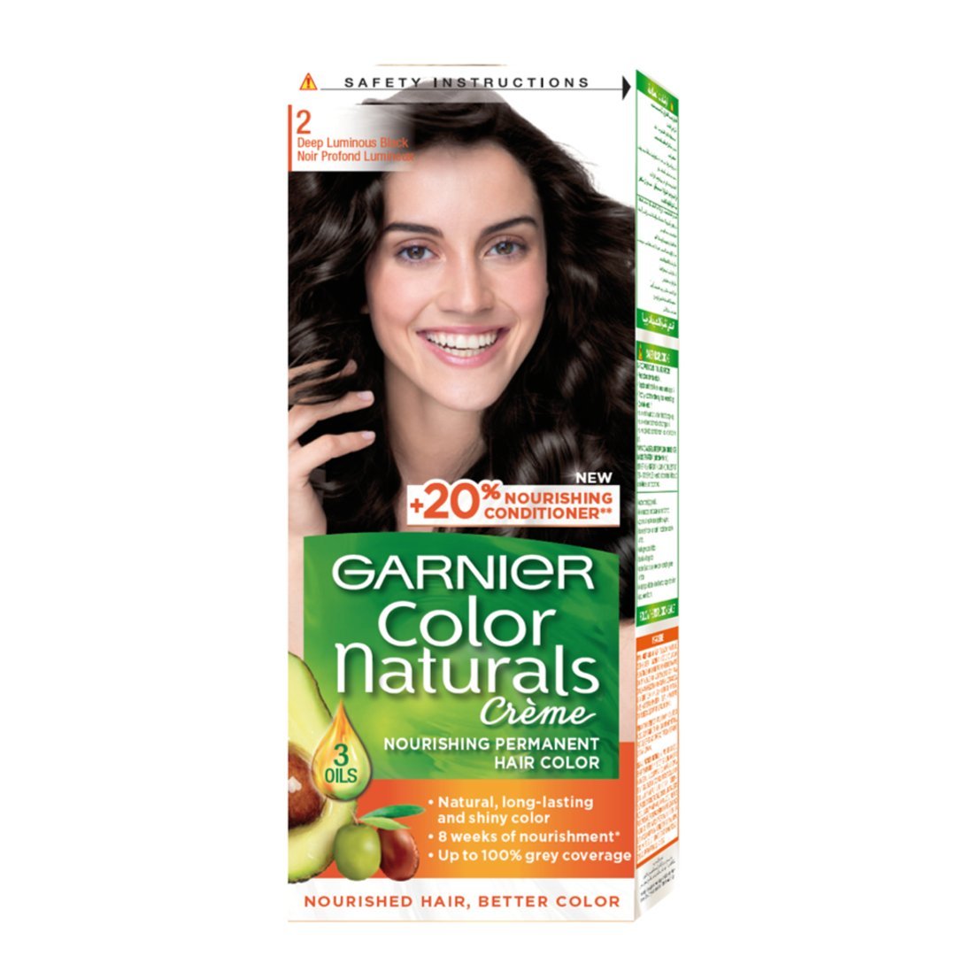 Garnier Color Naturals صبغة شعر مغذية دائمة