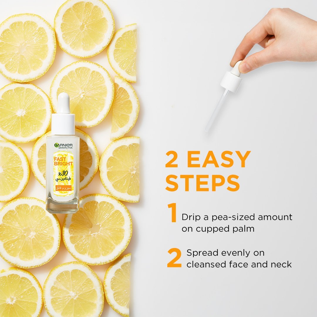 Garnier Fast Bright Vitamin C Booster Serum