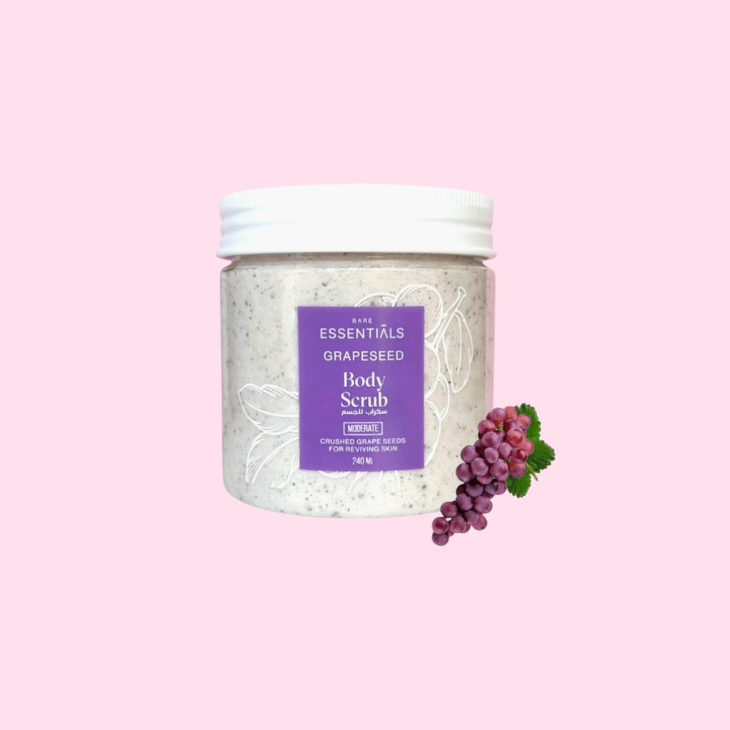 Grape Seed Cream Body Scrub