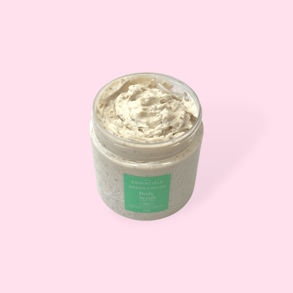 Green Coffee Face and Body Scrub