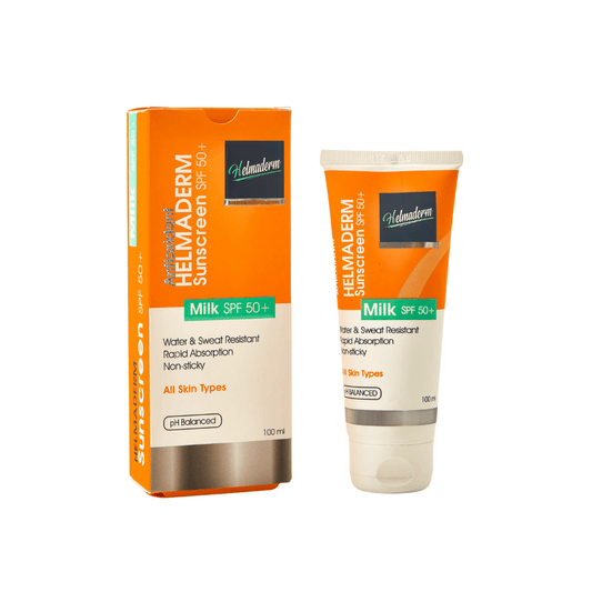 واقي الشمس Helmaderm SPF50+ حليبي 100 مل