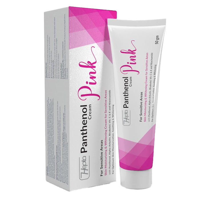 hepta panthenol cream pink 50g
