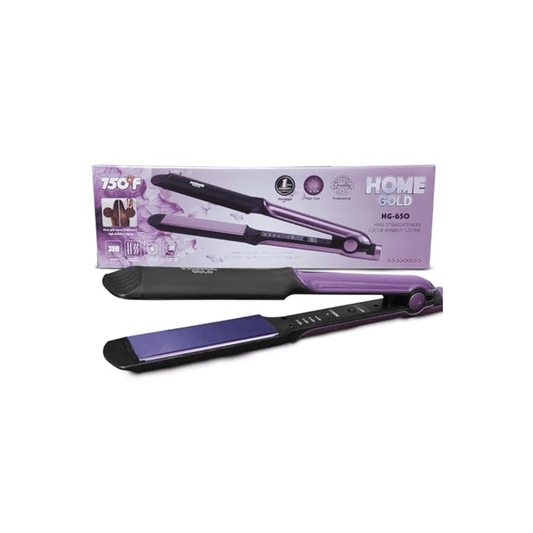 Home Gold Hair Straightener HG-650