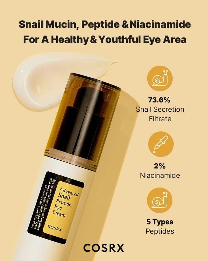 COSRX - Advanced Snail Peptide Eye cream