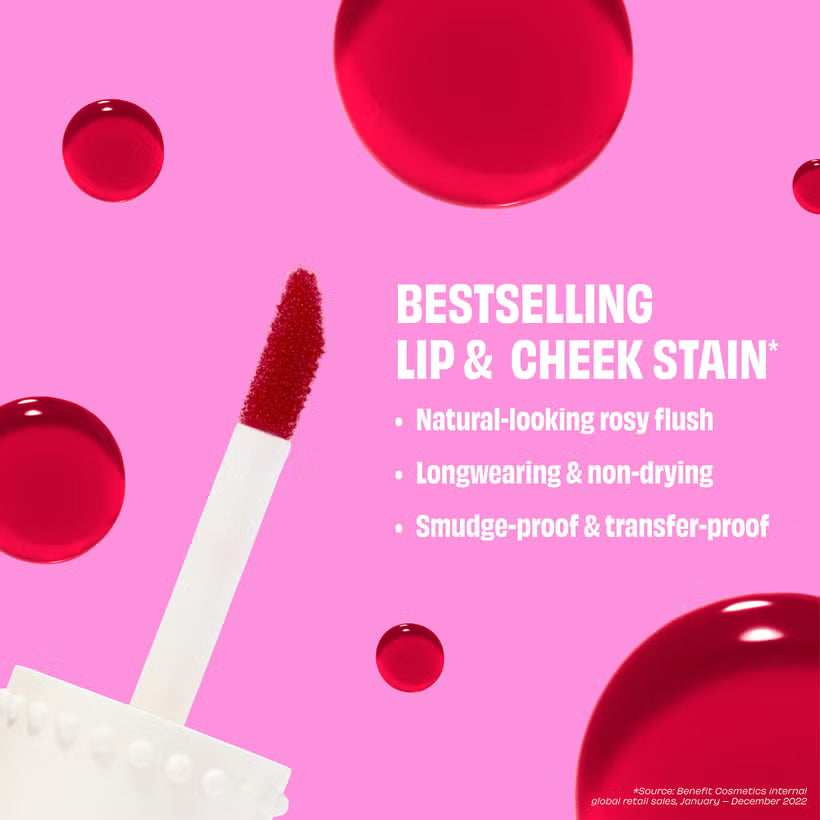 benefit - Benetint Rose Tinted Lip & Cheek Stain 6ml