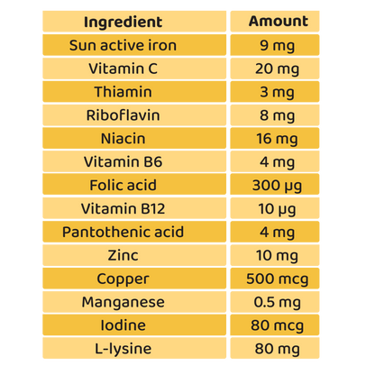 Croco fer syrup