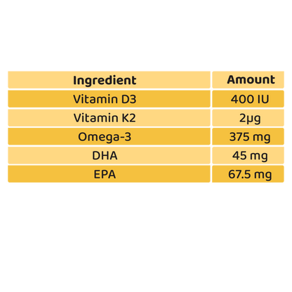Croco Vitamin D3 + DHA Drops