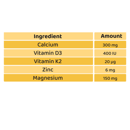 Croco Cal (Bones) Syrup 125ml