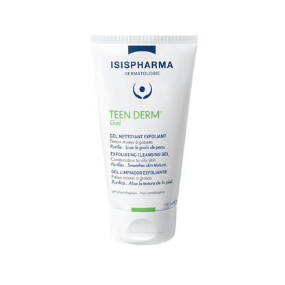 Isispharma Teen Derm Exfoliating Cleansing Gel 150ml