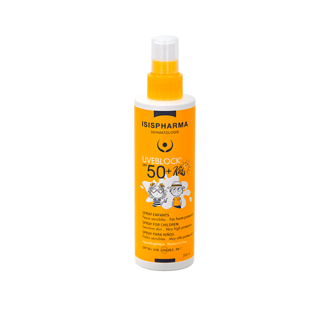 Isispharma Uveblock بخاخ أطفال +SPF50 سعة 200 مل