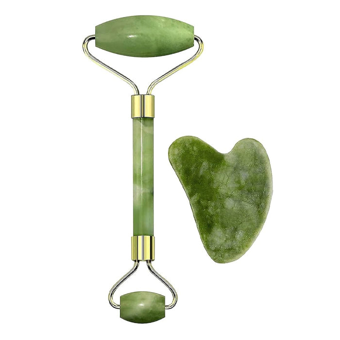 jade roller + guacha