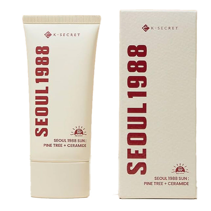 k-secret seoul 1988 pink tree + ceramide sun screen 50ml