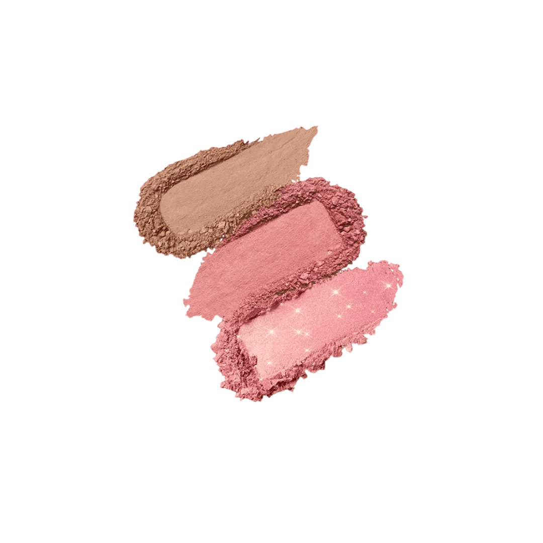 KIKO Milano Multi Finish Trio Blush & Bronzer Palette
