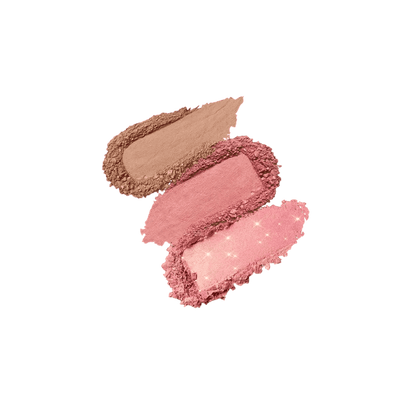 KIKO Milano Multi Finish Trio Blush & Bronzer Palette