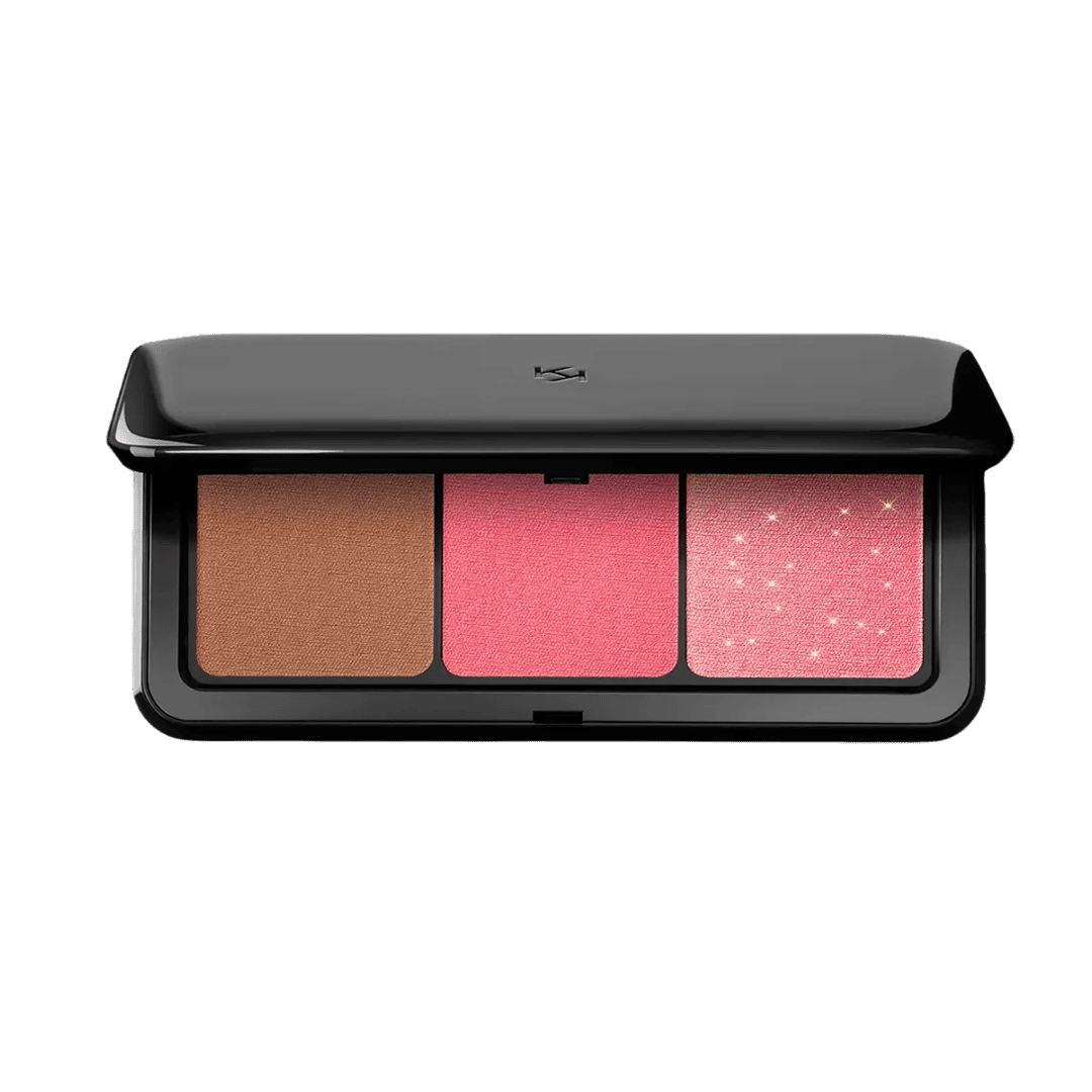 KIKO Milano Multi Finish Trio Blush & Bronzer Palette