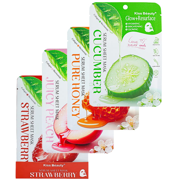 kiss beauty super sheet mask