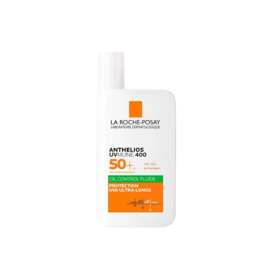 لاروش بوزيه أنثيليوس يو في ميون 400 فلويد للتحكم بالزيوت بعامل حماية SPF50+ بحجم 50 مل