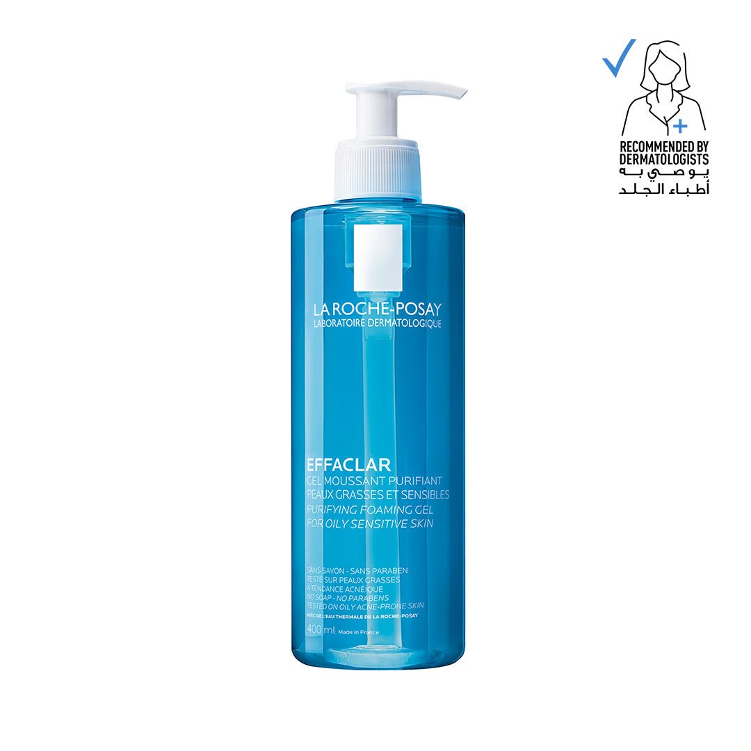 La Roche-Posay Effaclar Acne Foaming Cleansing Gel for Oily Skin 400ml