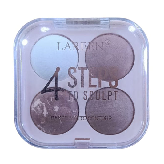 lareen 4 steps to sculpt baked matte contour g102
