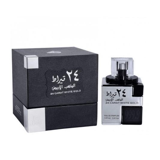Lattafa 24 Carat White Gold Eau de Parfum 100ml