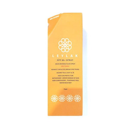 LEYLAK AQUA INVISIBLE FLUID(DRY TOUCH)SPF50+ SPRAY 75ml