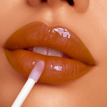Lip Gloss Temptation - Rusty Brown