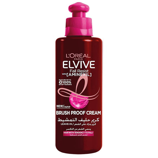 loreal elvive fall resist brush proof cream 200ml