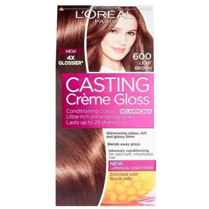 L'Oreal Paris Casting Creme Gloss - No Amonia Hair Coloration - Lasts Up To 28 Shampoos