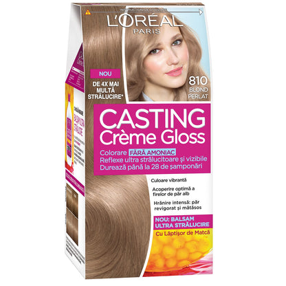L'Oreal Paris Casting Creme Gloss - No Amonia Hair Coloration - Lasts Up To 28 Shampoos