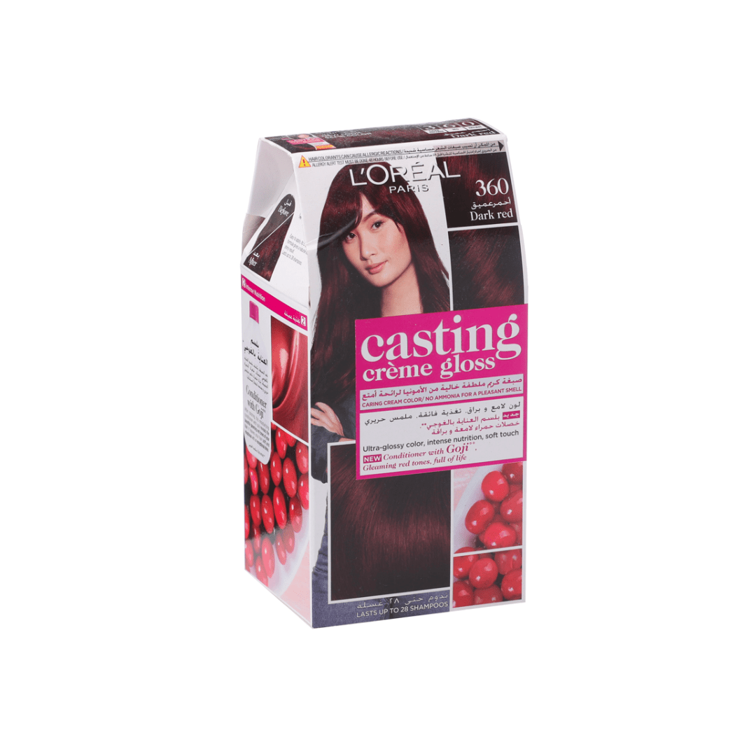 L'Oreal Paris Casting Creme Gloss - No Amonia Hair Coloration - Lasts Up To 28 Shampoos
