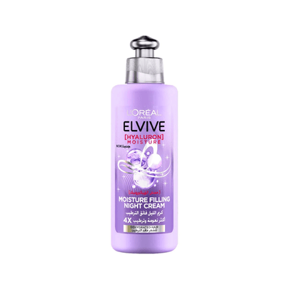 L'Oreal Paris Elvive Hyaluron Moisture Night Filling Hair Cream 200ml